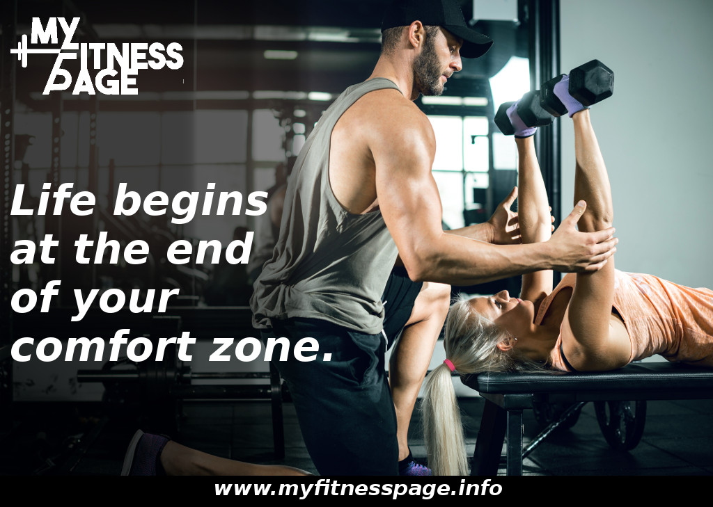 Life begins at the end of the comfort zone